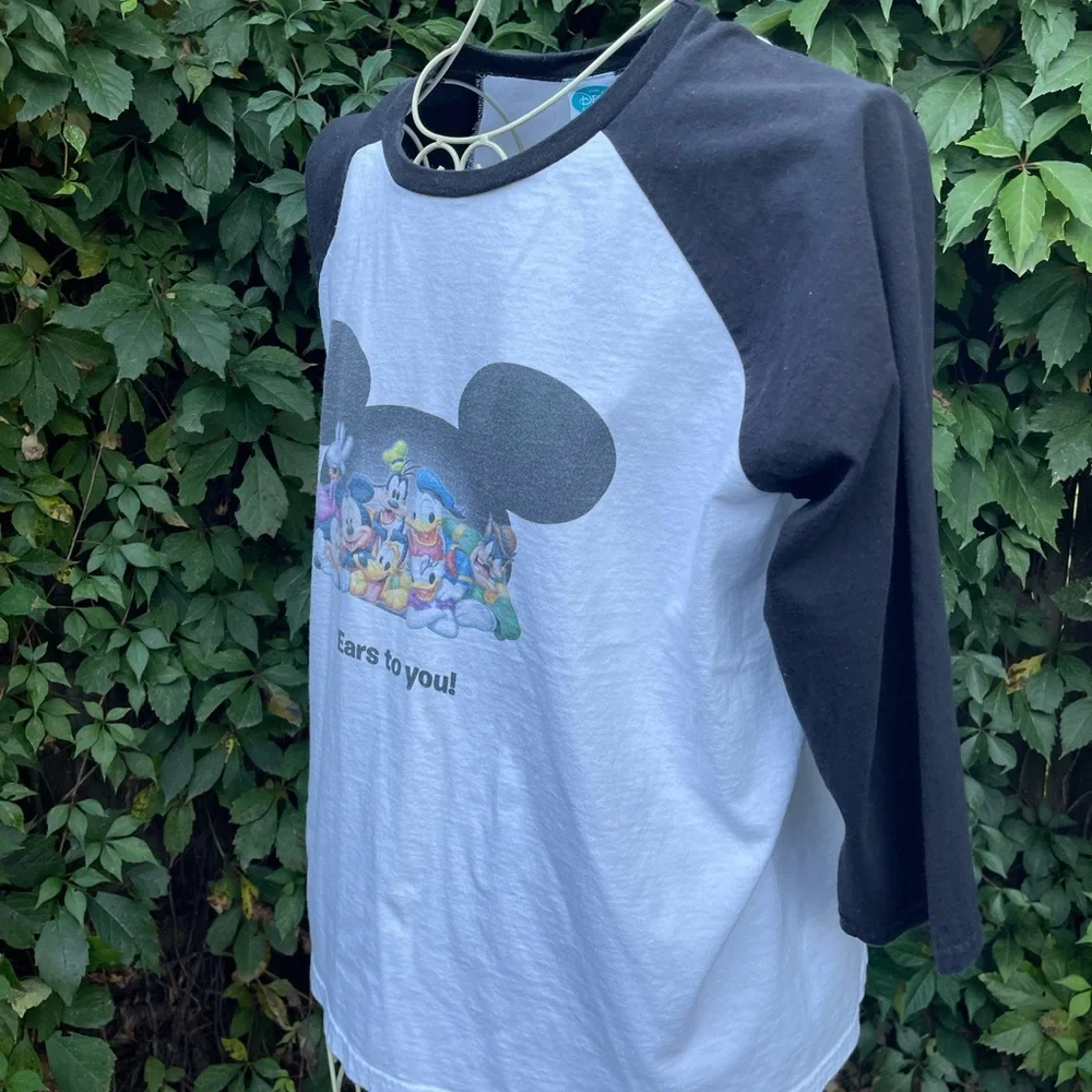 Vintage Disney Characters Baseball T-Shirt - Size Large - Picture 2 of 4